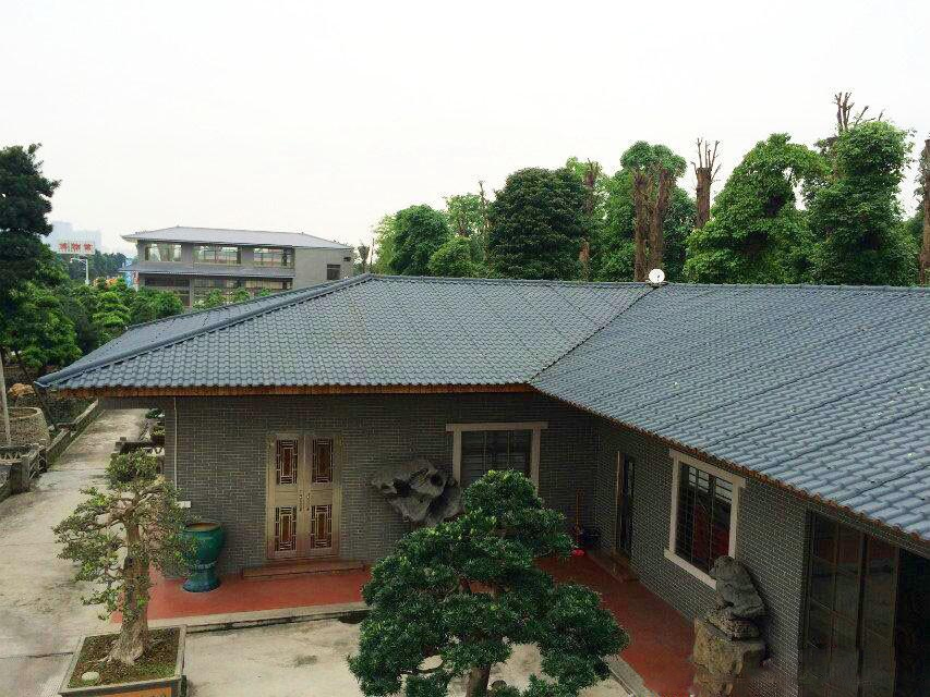 農(nóng)村自建房蓋合成樹脂瓦,，美得不要不要的,！