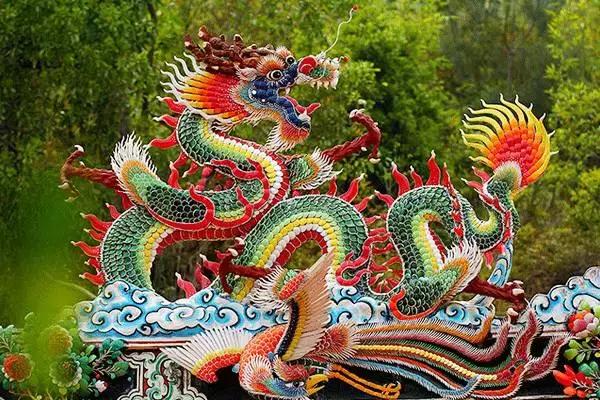 潮州嵌瓷,,屋頂生花
