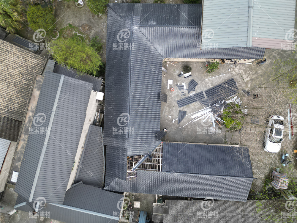 100-200平方房子鋪多少合成樹脂瓦,？總費(fèi)用多少錢,？